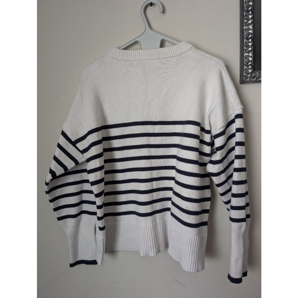 Philosophy Republic Striped Crew Neck Sweater XL - Picture 6 of 9